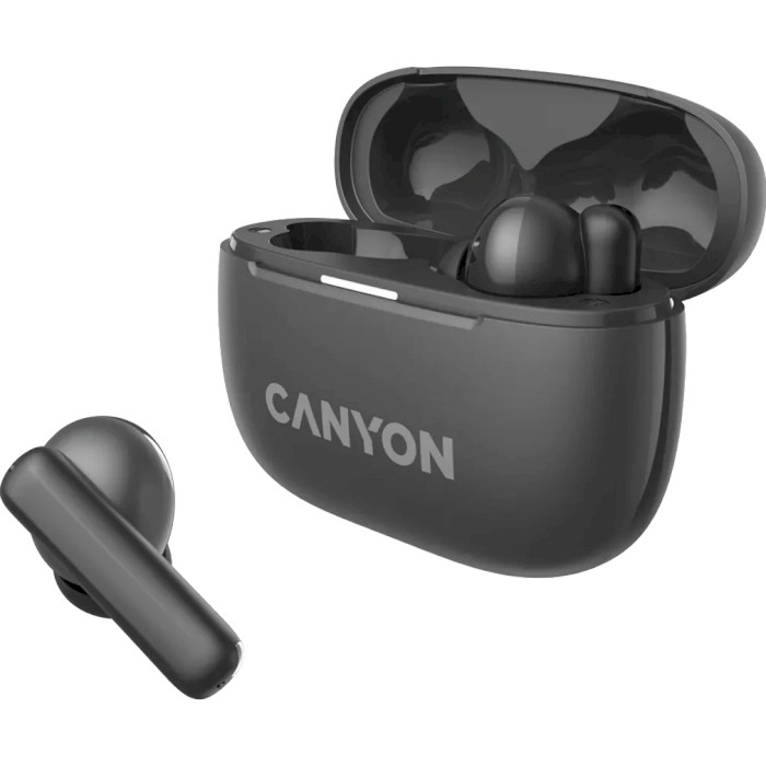 Навушники CANYON OnGo 10 ANC TWS-10 Dark Gray
