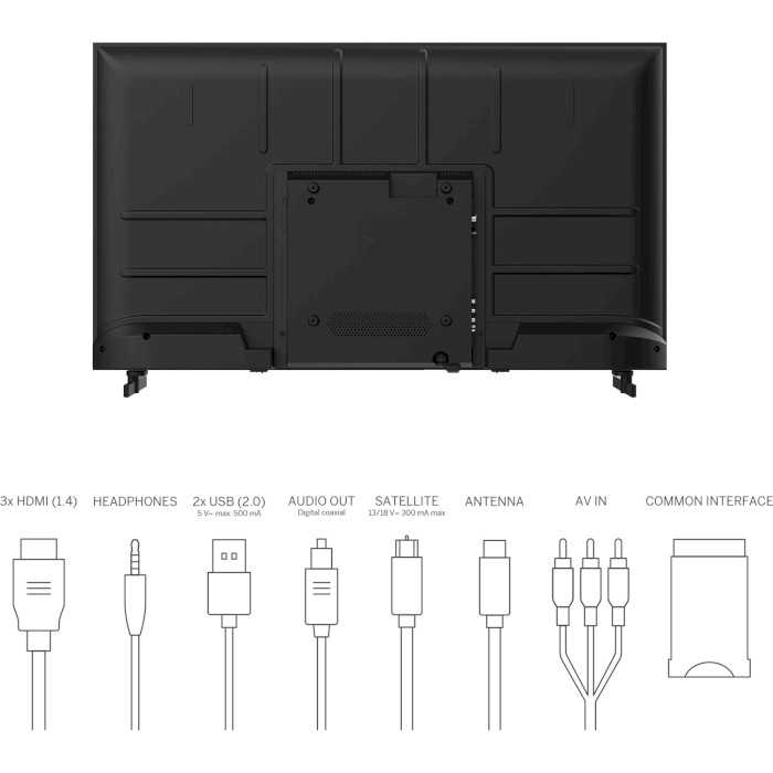 Телевізор THOMSON 40" LED 40FD2S13