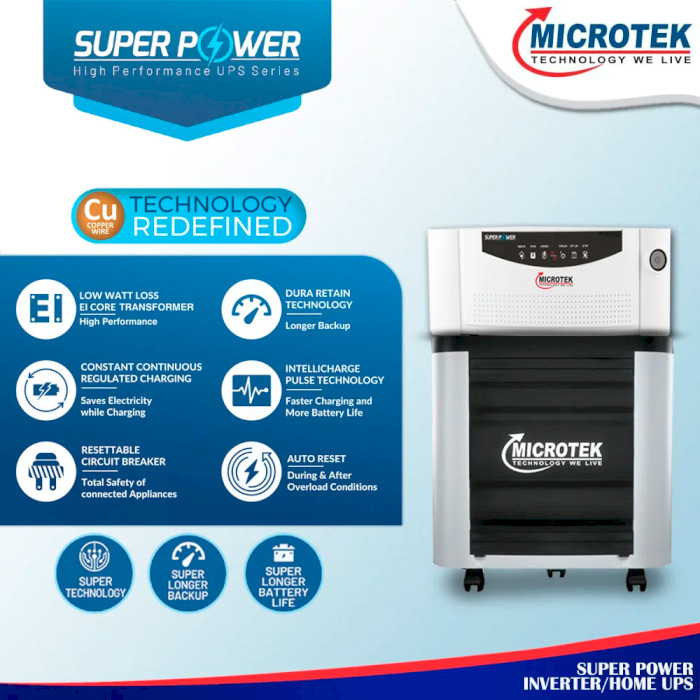 ДБЖ MICROTEK Super Power 1200 (12V) SW