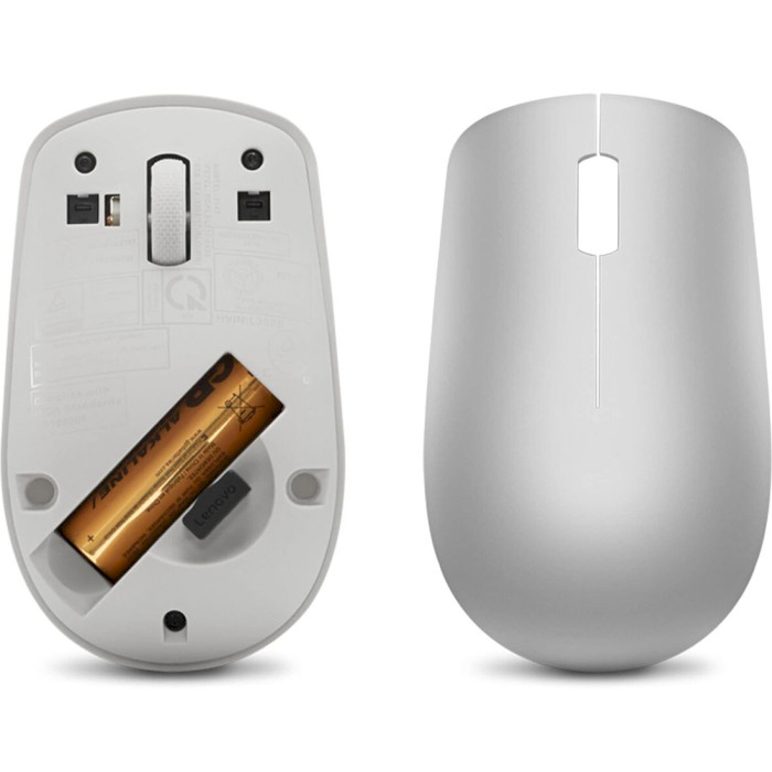 Миша LENOVO 530 Wireless Mouse Platinum Gray (GY50Z18984)