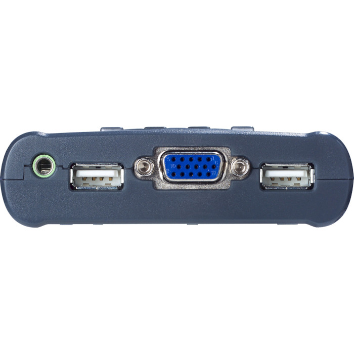 KVM-переключатель ATEN 4-Port USB VGA/Audio Cable KVM Switch (CS64US)