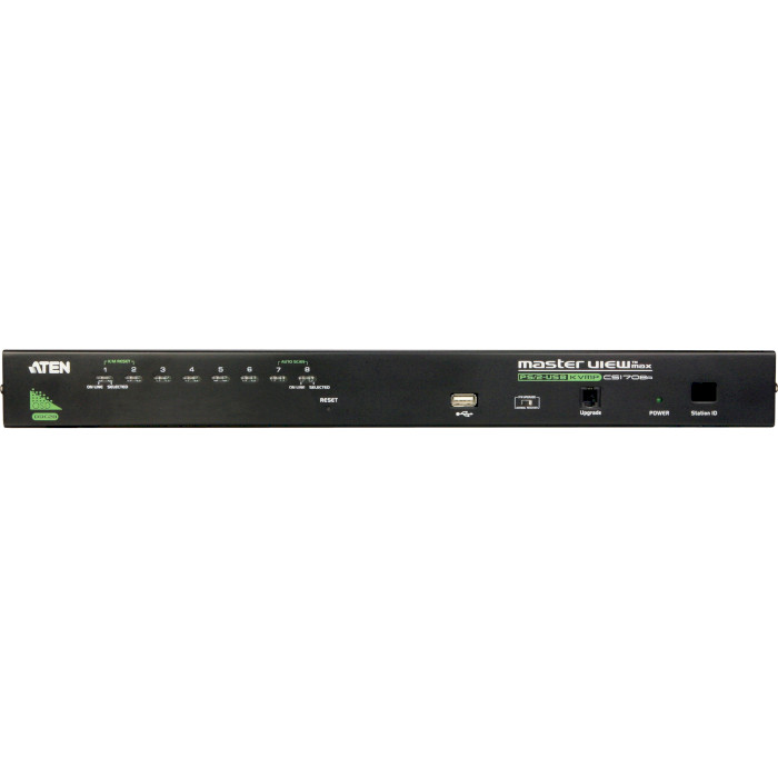 KVM-переключатель ATEN 8-Port PS/2-USB VGA KVM Switch with Daisy-Chain Port and USB Peripheral Support (CS1708A)