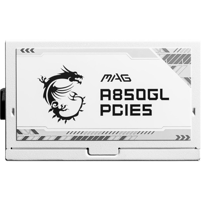 Блок питания 850W MSI MAG A850GL PCIE5 White (306-7ZP8A24-CE0)