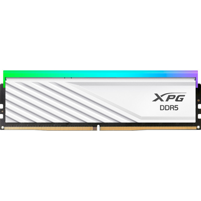 Модуль пам'яті ADATA XPG Lancer Blade RGB White DDR5 6000MHz 32GB Kit 2x16GB (AX5U6000C3016G-DTLABRWH)