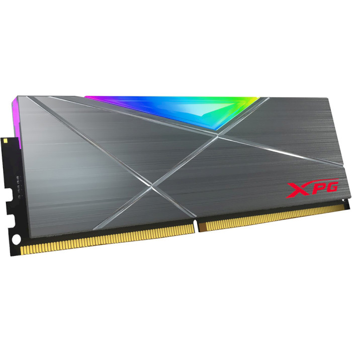 Модуль пам'яті ADATA XPG Spectrix D50 RGB Tungsten Gray DDR4 3600MHz 16GB (AX4U360016G18I-ST50)