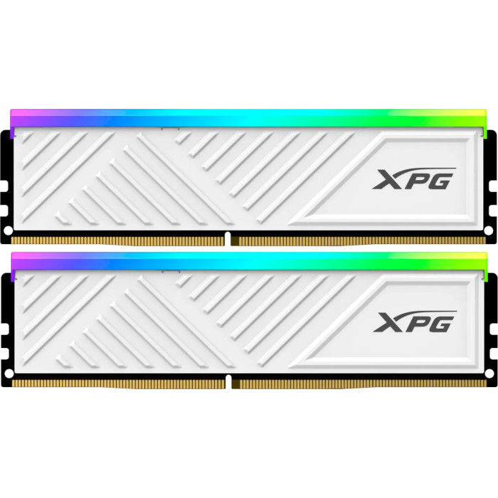Модуль пам'яті ADATA XPG Spectrix D35G RGB White DDR4 3600MHz 16GB Kit 2x8GB (AX4U36008G18I-DTWHD35G)