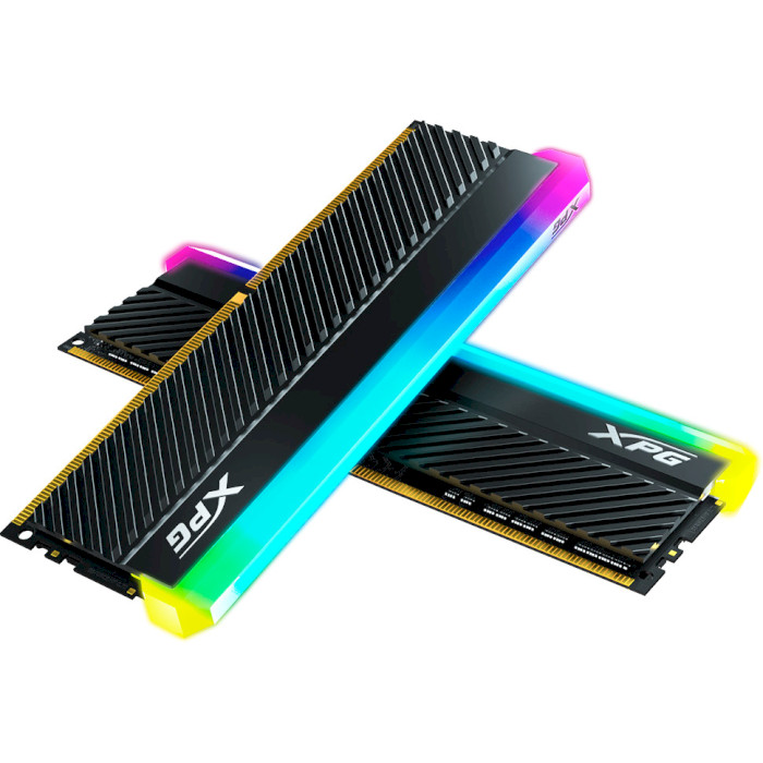 Модуль памяти ADATA XPG Spectrix D45G RGB Black DDR4 3600MHz 16GB Kit 2x8GB (AX4U36008G18I-DCBKD45G)