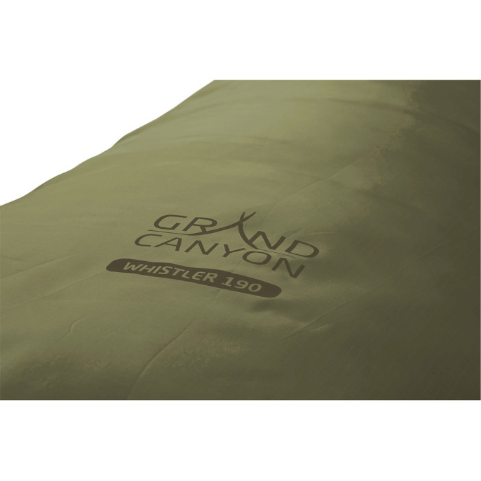 Спальний мішок GRAND CANYON Whistler 190 +13°C Capulet Olive Left