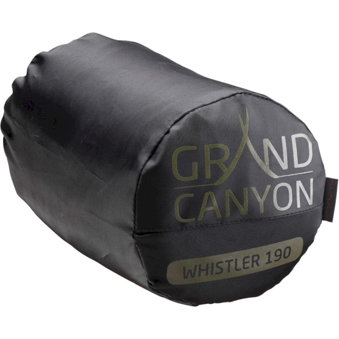 Спальный мешок GRAND CANYON Whistler 190 +13°C Capulet Olive Left