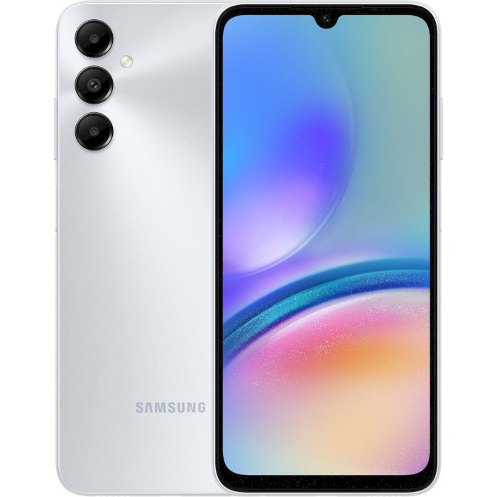 Смартфон SAMSUNG Galaxy A05s 4/64GB Silver (SM-A057GZSUEUC)