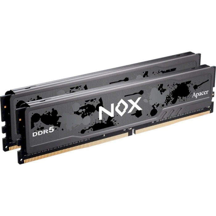 Модуль пам'яті APACER Nox DDR5 6000MHz 32GB Kit 2x16GB (AH5U32G60C512MBAA-2)