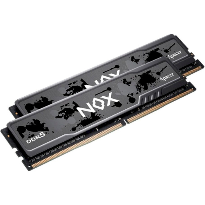 Модуль пам'яті APACER Nox DDR5 6000MHz 32GB Kit 2x16GB (AH5U32G60C512MBAA-2)