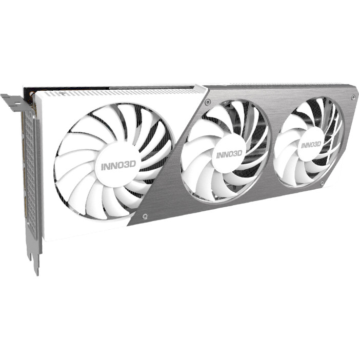 Видеокарта INNO3D Geforce RTX 4070 Ti X3 OC White (N407T3-126XX-186148W)