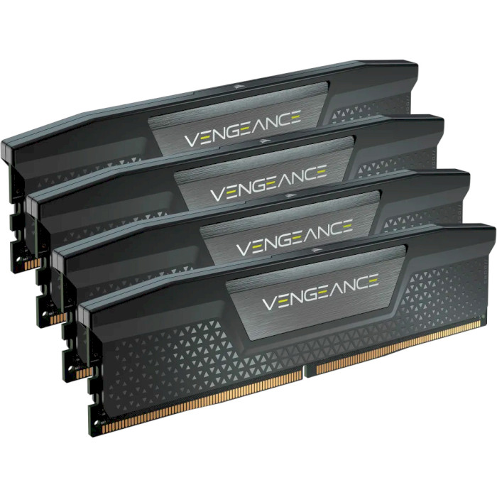 Модуль пам'яті CORSAIR Vengeance Black DDR5 5600MHz 96GB Kit 4x24GB (CMK96GX5M4B5600C40)