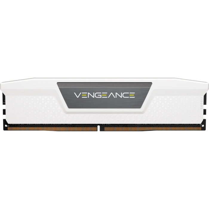 Модуль пам'яті CORSAIR Vengeance White DDR5 6000MHz 32GB Kit 2x16GB (CMK32GX5M2E6000C36W)