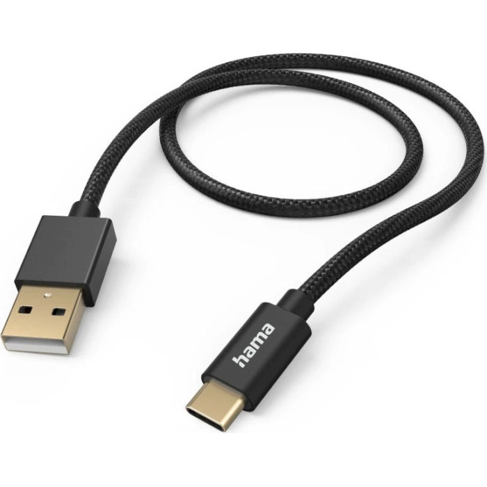 Кабель HAMA USB-A to USB-C 1.5м (00201545)