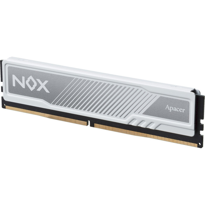 Модуль пам'яті APACER Nox White DDR4 3200MHz 8GB (AH4U08G32C28YMWAA-1)