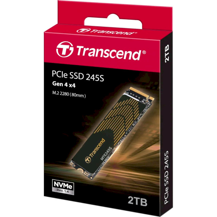 SSD диск TRANSCEND MTE245S 2TB M.2 NVMe (TS2TMTE245S)