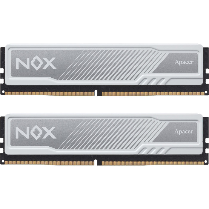 Модуль пам'яті APACER Nox White DDR4 3600MHz 16GB Kit 2x8GB (AH4U16G36C25YMWAA-2)