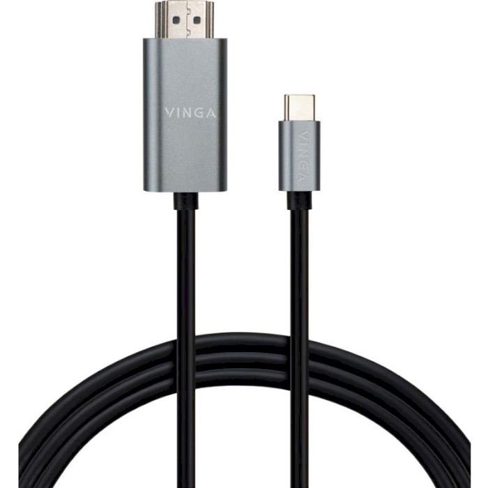 Кабель VINGA USB-C - HDMI v1.4 1.5м Black (VCPVCCH1415)