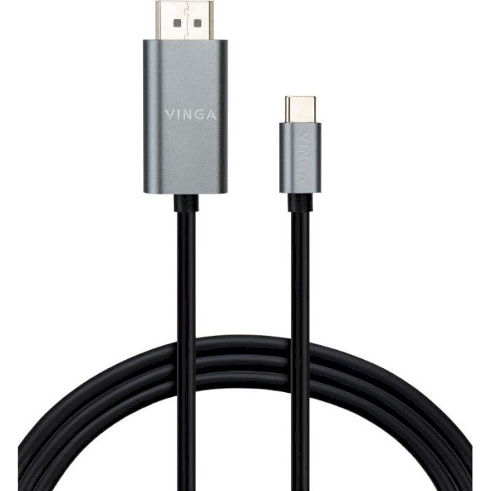 Кабель VINGA USB-C - HDMI v2.0 1.5м Black (VCPVCCH2015)