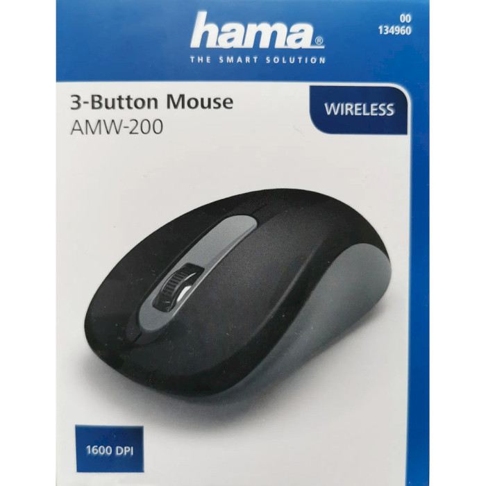 Мышь HAMA AMW-200 Black
