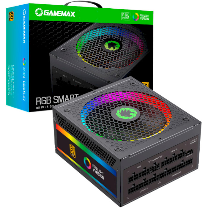 Блок питания 750W GAMEMAX RGB-750 Pro