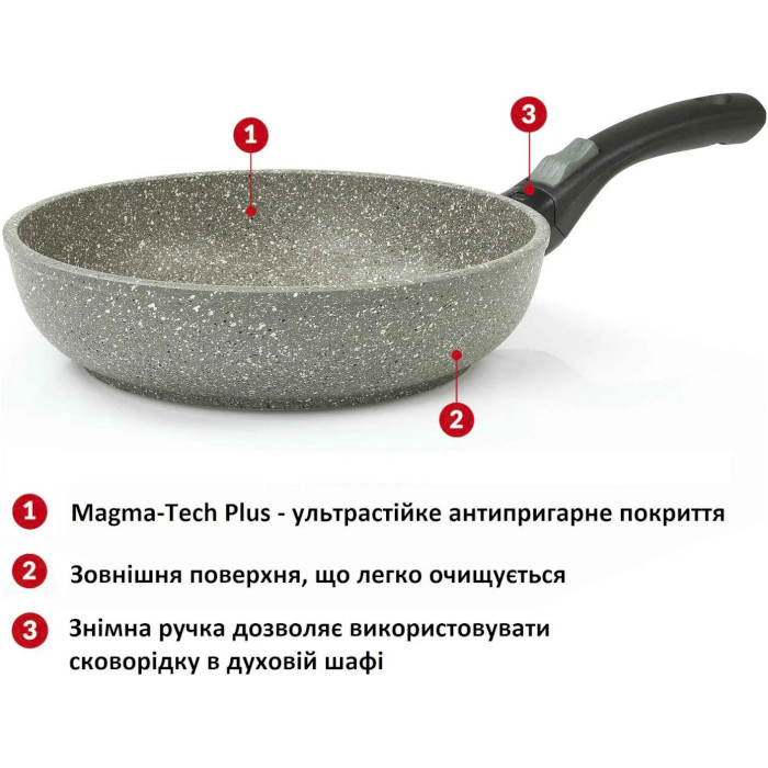 Сковорода FLONAL Monolite 28см (MOIPB2890)