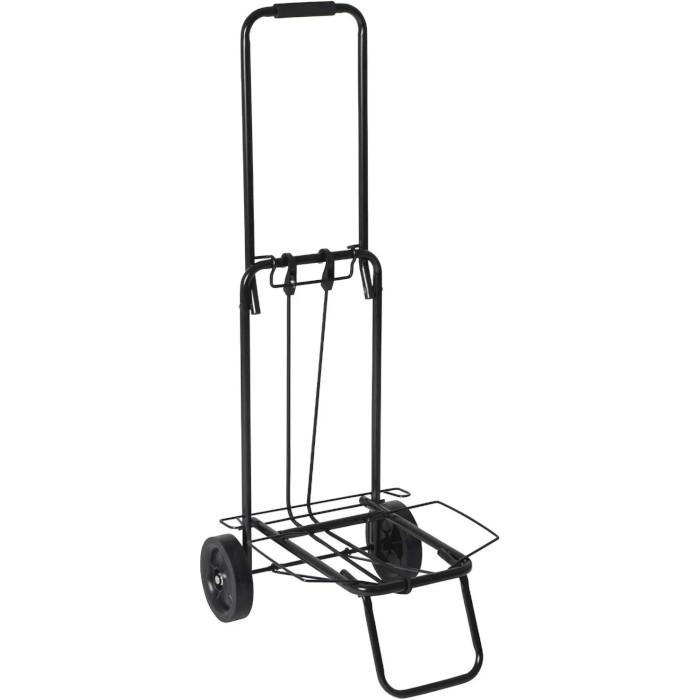 Візок господарський BO-CAMP Luggage Trolley Foldable Black (5267281)