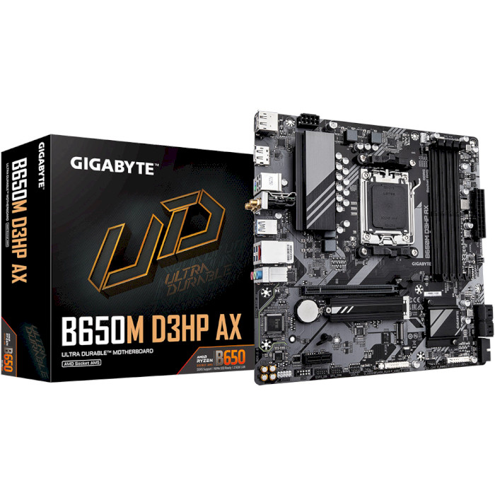 Материнська плата GIGABYTE B650M D3HP AX