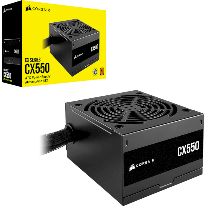 Блок живлення 550W CORSAIR CX550 New (CP-9020277-EU)