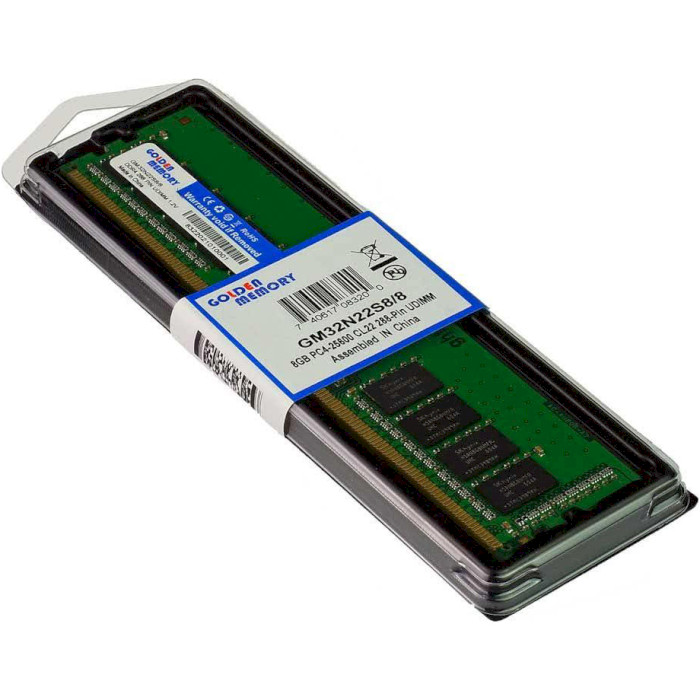 Модуль памяти GOLDEN MEMORY DDR4 3200MHz 8GB (GM32N22S8/8)