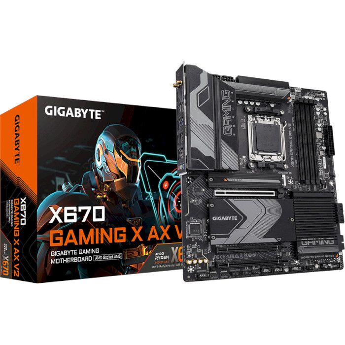 Материнська плата GIGABYTE X670 Gaming X AX V2