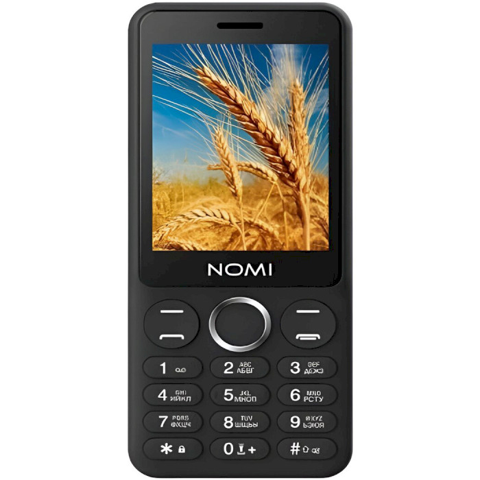 Мобільний телефон NOMI i2830 Black