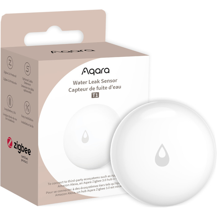 Датчик протечки воды AQARA Water Leak Sensor T1 (WL-S02D)
