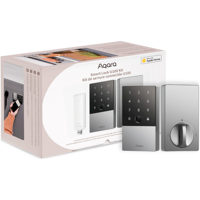 Розумний замок AQARA Smart Lock U100 Kit (DL-D01D)