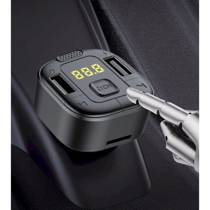 FM-трансмиттер CHAROME C8 Grace FM Transmitter Black