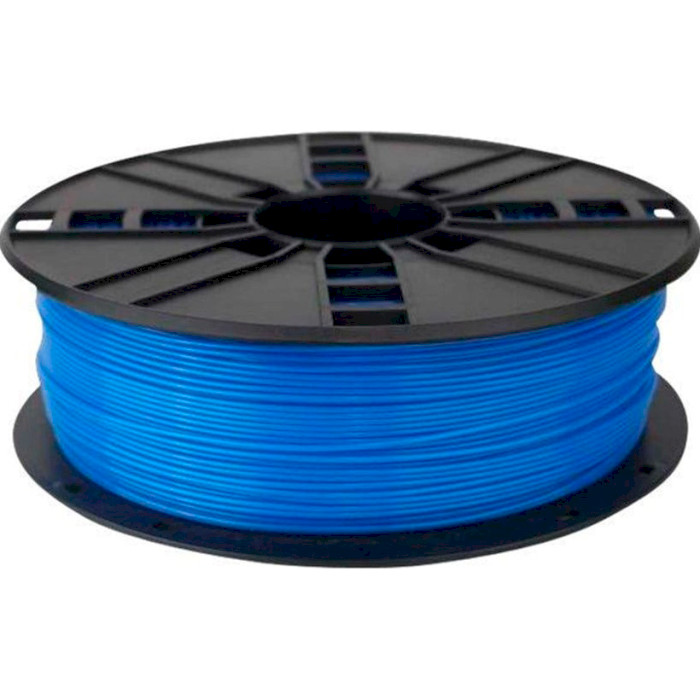 Пластик (филамент) для 3D принтера GEMBIRD ABS 1.75mm, 1кг, Fluorescent Blue (3DP-ABS1.75-01-FB)