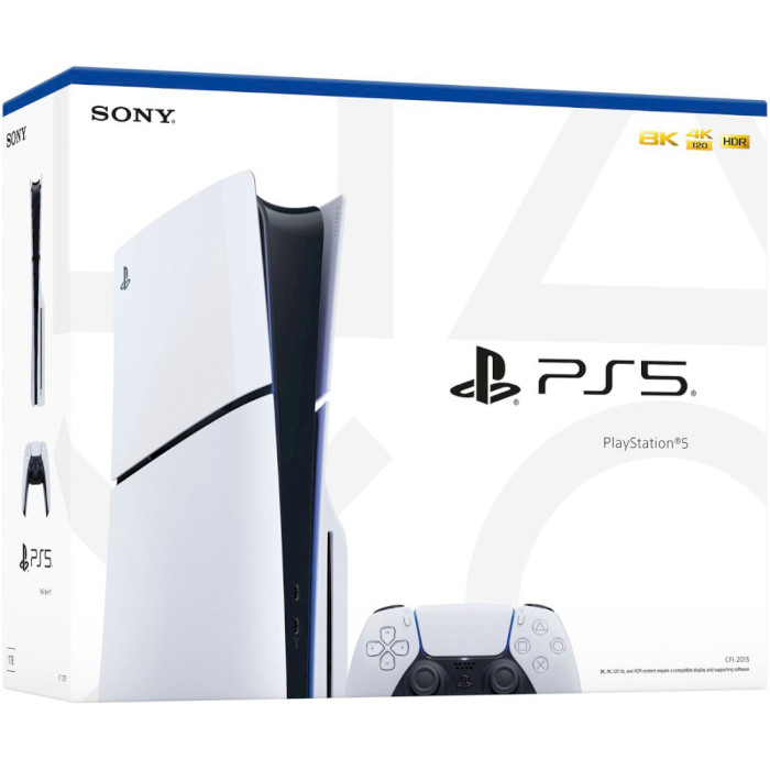 Игровая приставка SONY PlayStation 5 Slim Blu-Ray Edition 1TB