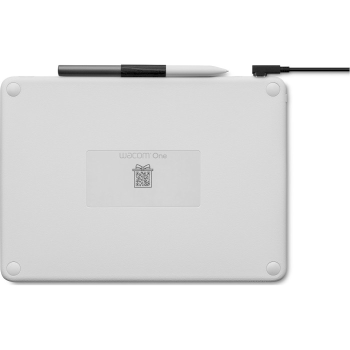 Графічний планшет WACOM One M Bluetooth White (CTC6110WLW1B)