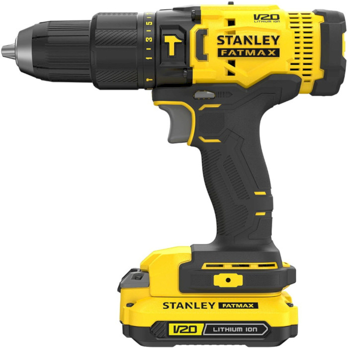 Акумуляторний дриль-шурупокрут STANLEY FatMax SFMCD711C2K