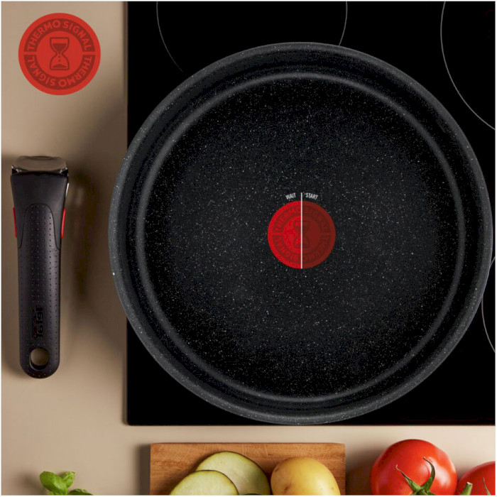 Набір посуду TEFAL Ingenio Black Stone 7пр (L3998702)