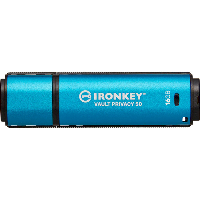 Флешка KINGSTON IronKey Vault Privacy 50 16GB Blue (IKVP50/16GB)