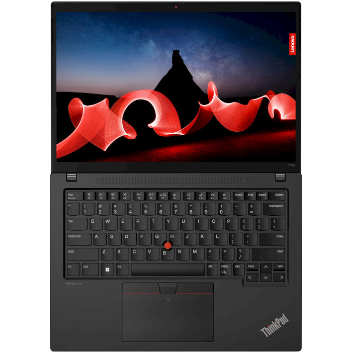 Ноутбук LENOVO ThinkPad T14s Gen 4 Deep Black (21F7S49F00)