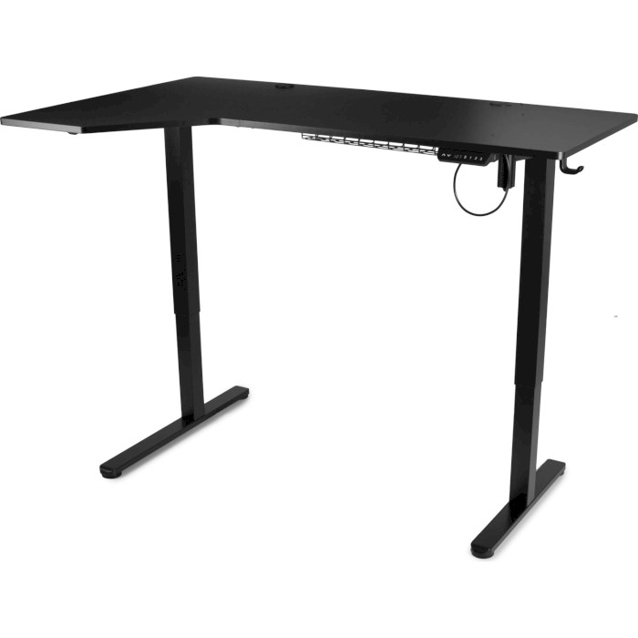 Комп'ютерний стіл моторизований BARSKY StandUp Corner Black (BSTC-01)