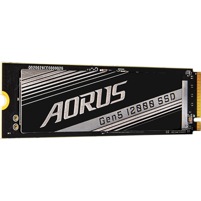 SSD диск AORUS Gen5 12000 2TB M.2 NVMe (AG512K2TB)