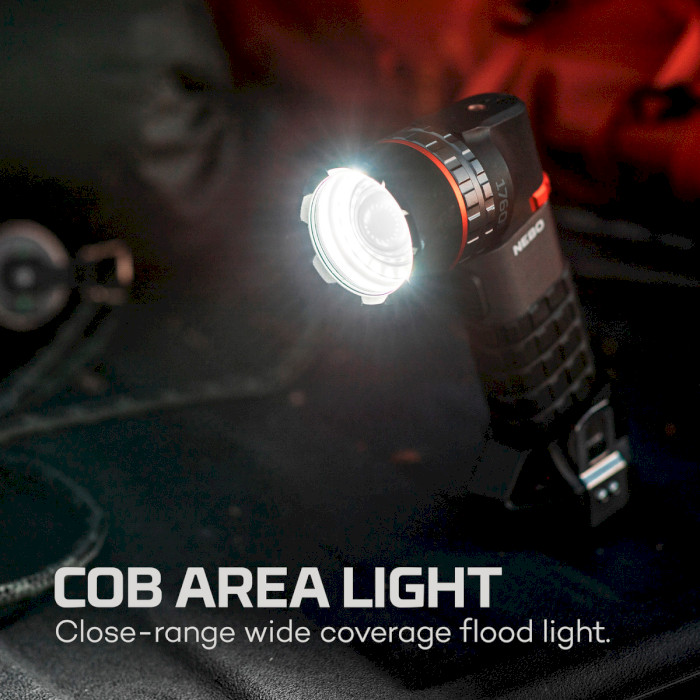 Ліхтар-прожектор NEBO Luxterme SL100 Spotlight Gray (NEB-SPT-1001-G)