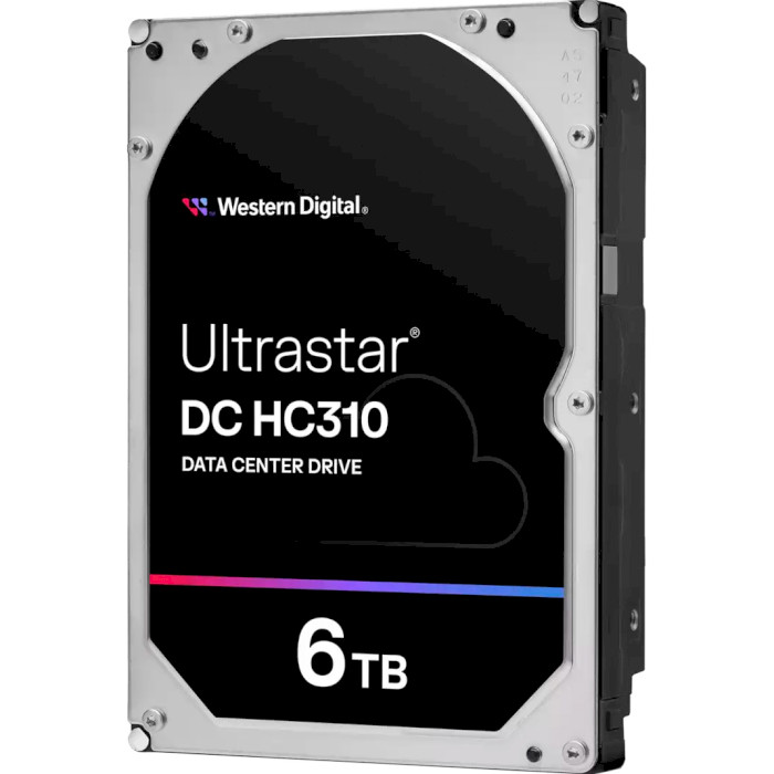 Жёсткий диск 3.5" WD Ultrastar DC HC310 6TB SATA/256MB (HUS726T6TALE604/0B36039)