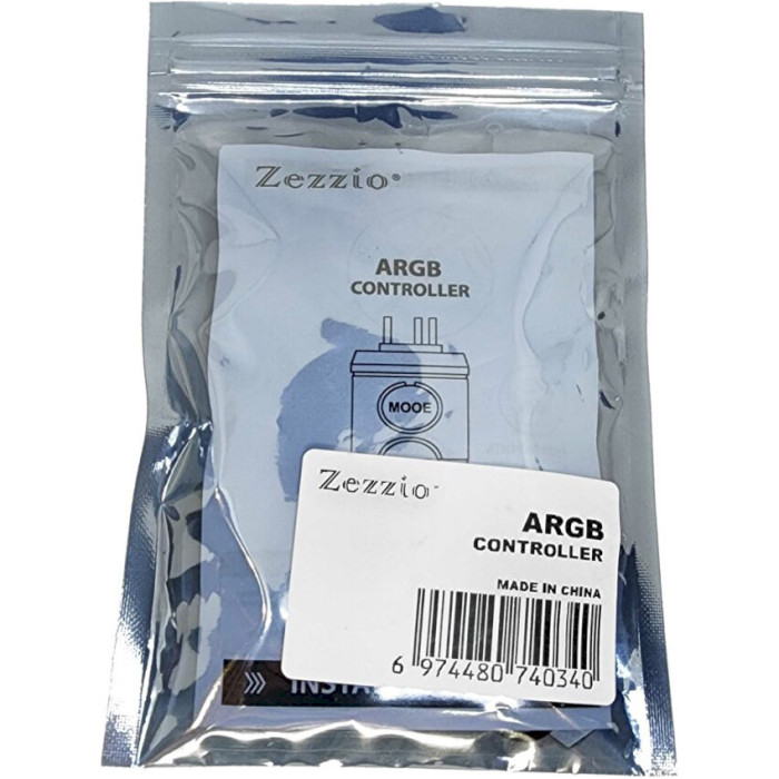 Контролер підсвічування ZEZZIO ARGB 3-Pin 5V/SATA