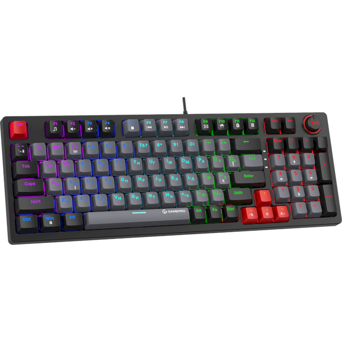 Клавіатура GAMEPRO MK120 Red Switch Black